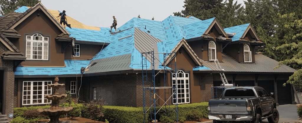 re-roofing