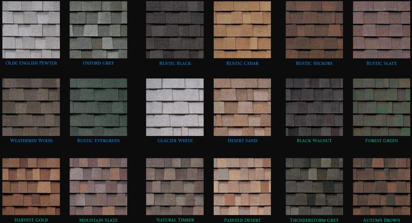 Roofing products