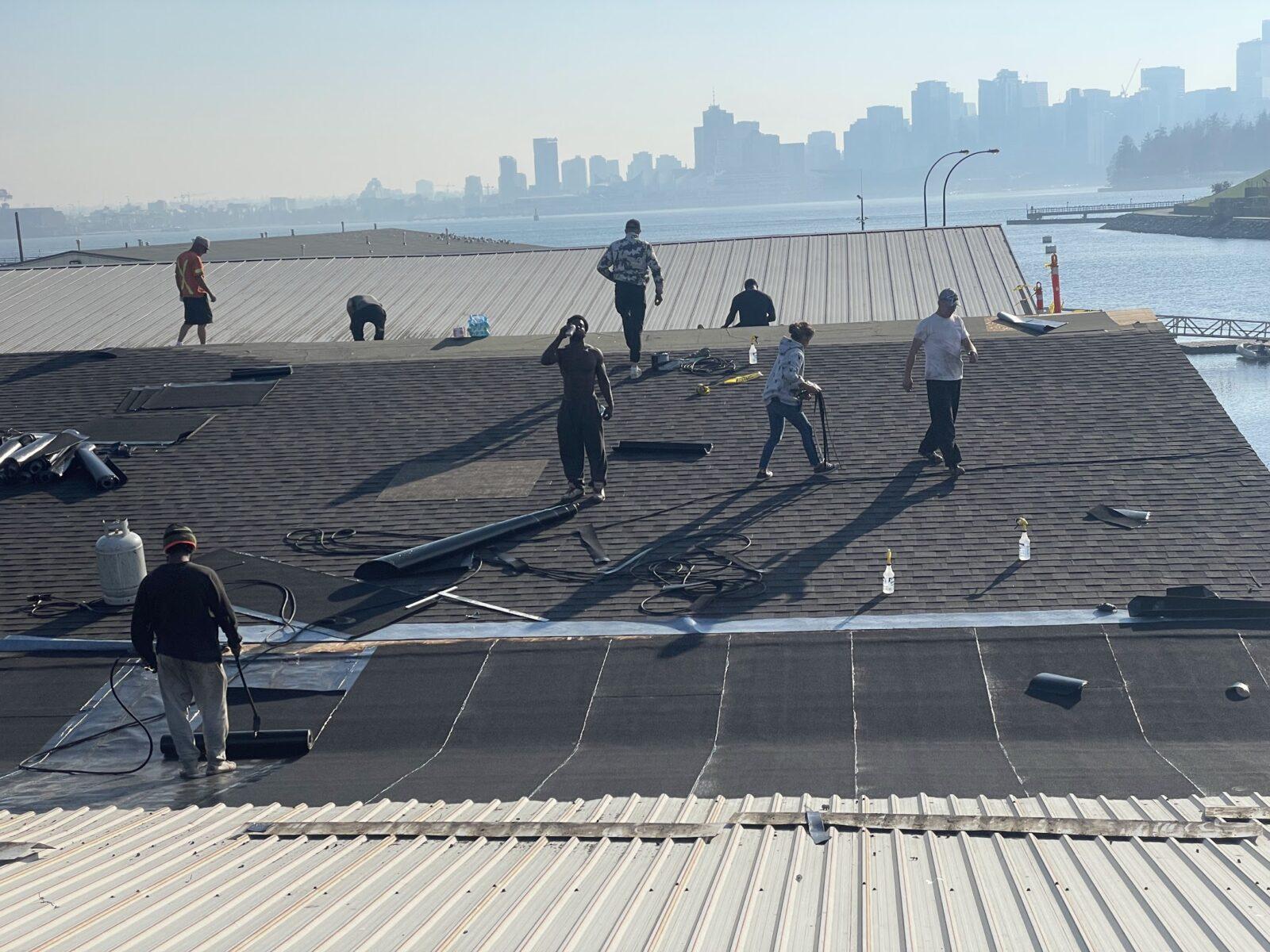 Industrial Roofing Installers