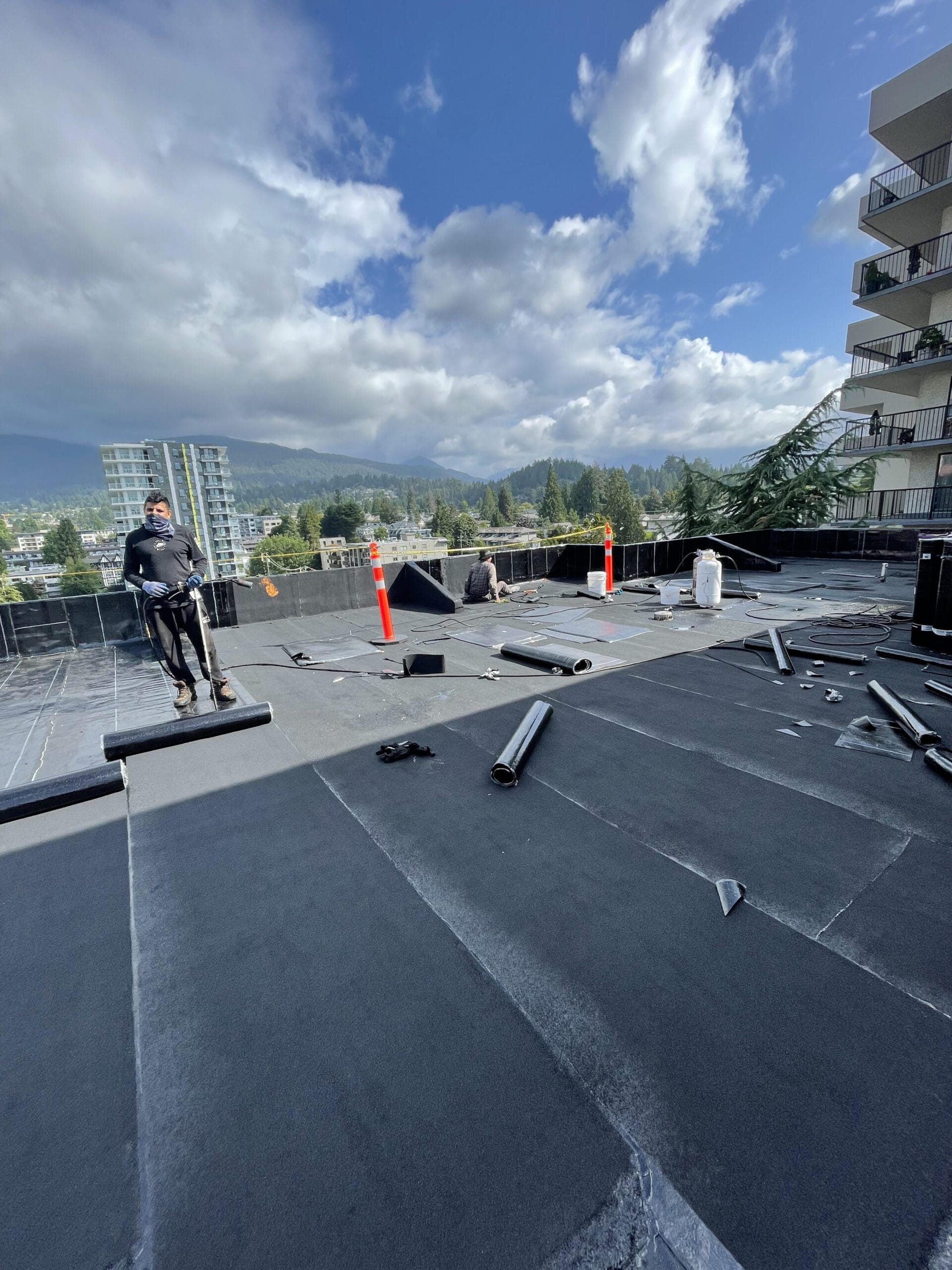 torch on Roofing vancouver