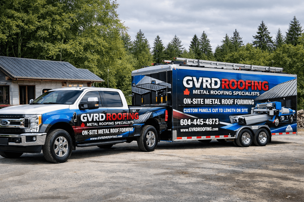 Mobile Metal Roof Forming